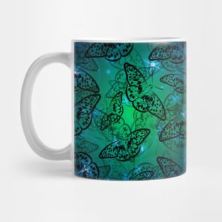 Monarch butterfly pattern Mug